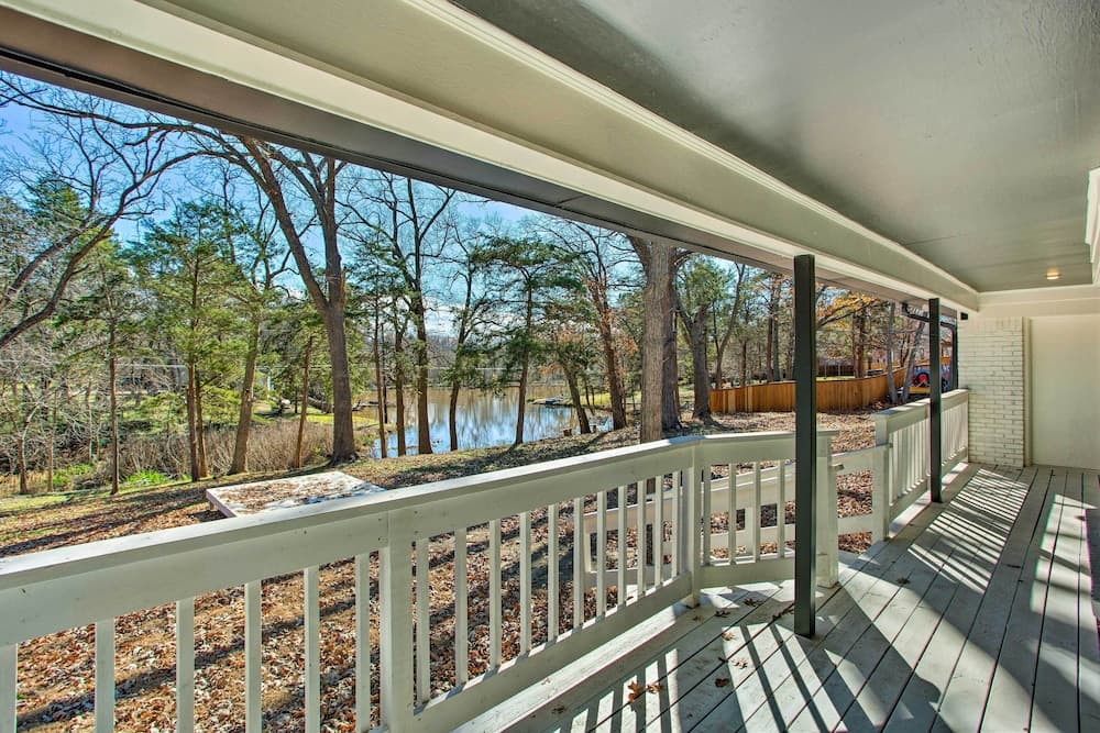 Charming Sherman Home w/ Spacious Yard & Pond