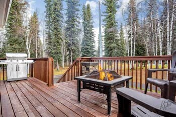 Peaceful Nature Escape w/ Deck in North Pole!