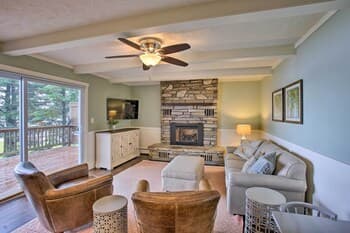 Lakefront Cadillac Cottage w/ Furnished Deck!