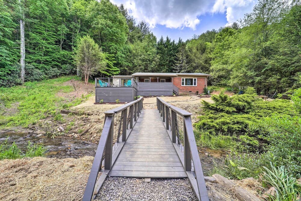 Pet-friendly Home w/ Deck + Grill Near Asheville!