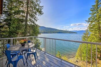 Lake Pend Oreille Home W/dock & Paddle Boards
