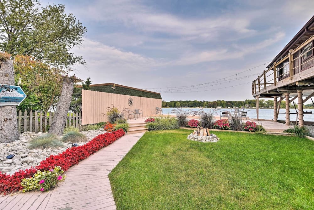 Riverfront Algonac Home w/ Shared Backyard!