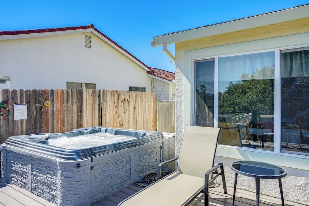 Vallejo Home w/ Spacious Deck, Hot Tub & Views
