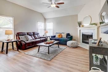 Airy Georgetown Home w/ Fire Pit!