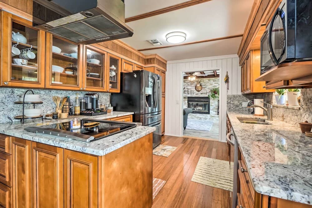 Lush Riverfront Escape w/ Private Boat Dock!