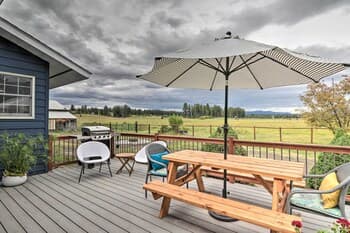 Montana Cottage: Easy Drive to Glacier Natl Park!