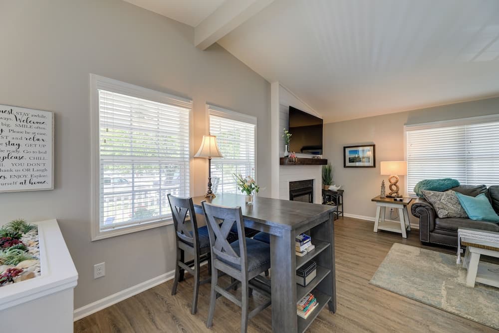 Lovely Morehead City Home w/ Fire Pit & Gas Grill