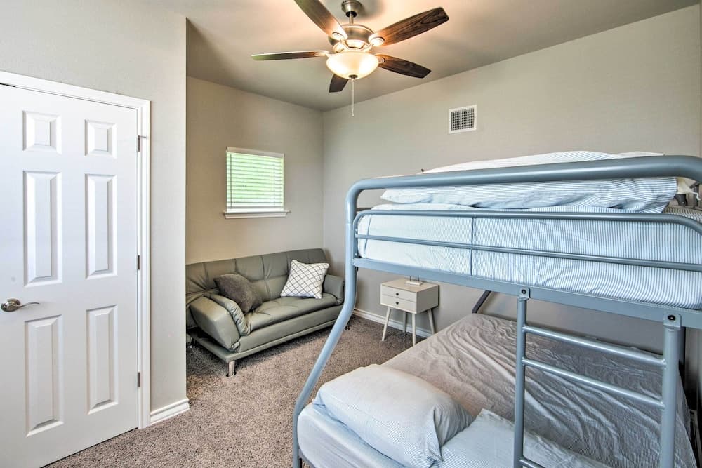 Private Dock & Boat House: Lakefront Mabank Home