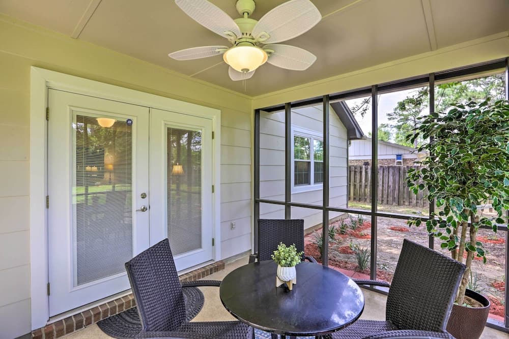 ~ 8 Mi to Fsu: Bright Tallahassee Retreat!