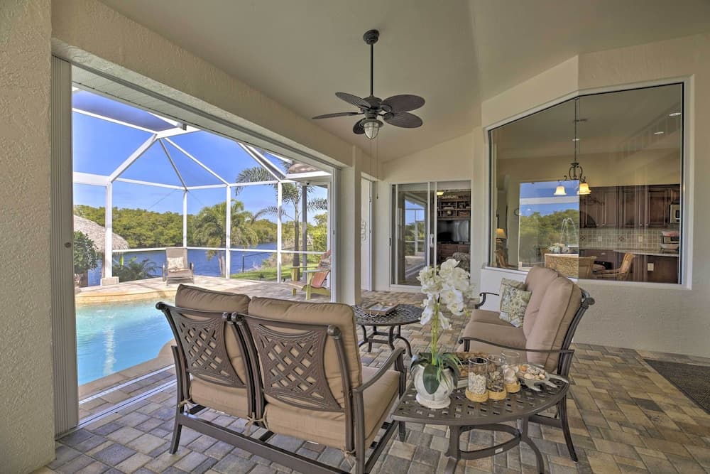 Waterfront Cape Coral Home w/ Private Dock & Lanai
