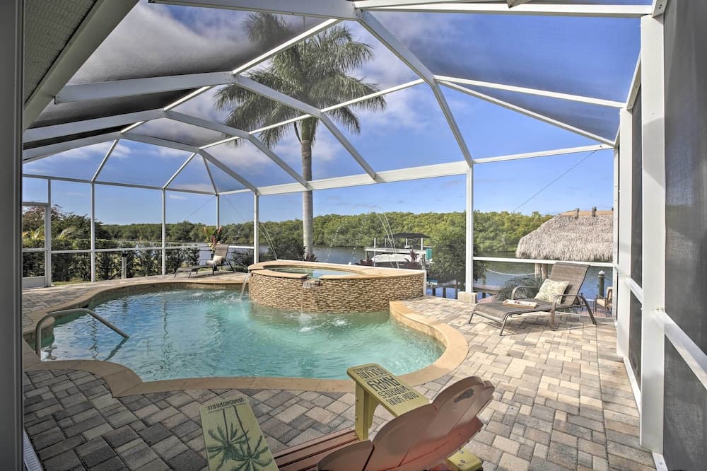 Waterfront Cape Coral Home w/ Private Dock & Lanai