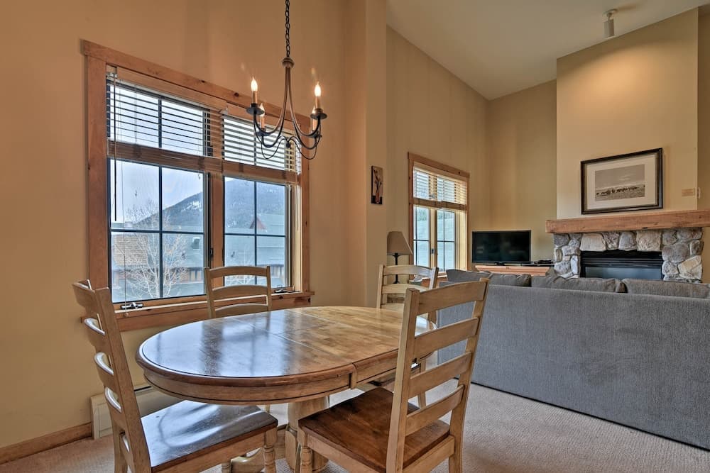 Keystone Ski Condo w/ Mtn View - Walk to Gondola!
