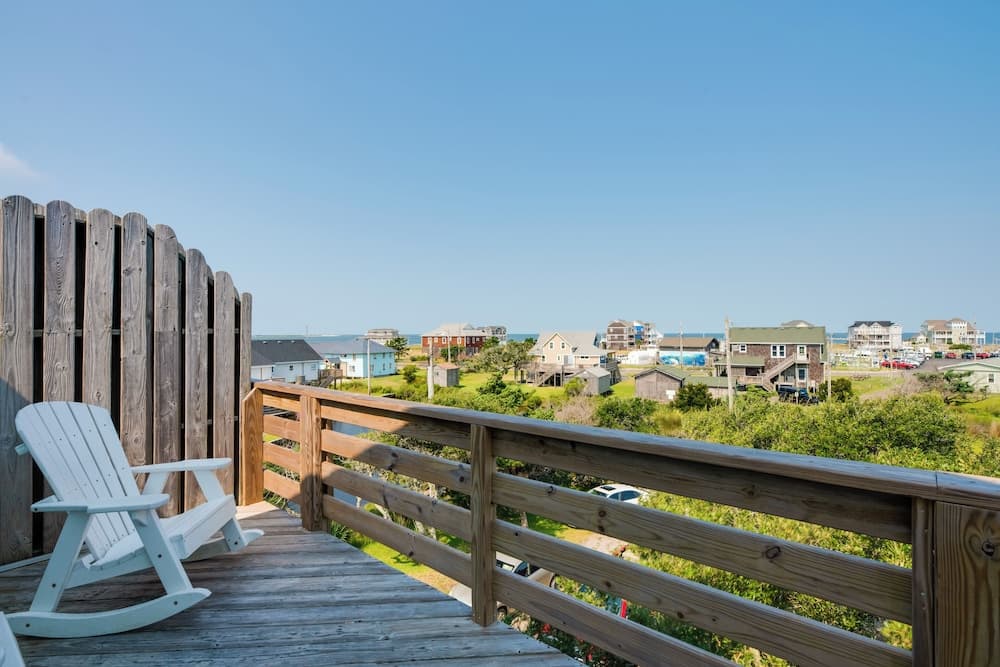 Quiet Hatteras Duplex With Decks ~ 1 Mile to Beach