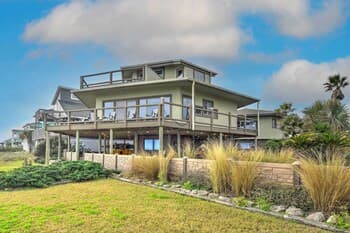 Chic Home: Ocean Views, Hot Tub & Game Room!