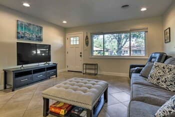 Pet-friendly Retreat w/ Patio: 5 Mi to Beach!