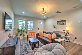 Contemporary Home w/ Fenced Yard 2 Mi to Downtown!