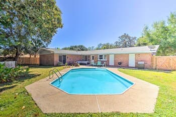 Family Home w/ Private Pool & Fenced Yard!