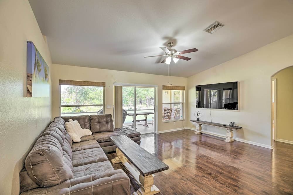 Peaceful Lehigh Acres Home w/ Grill + Lanai!