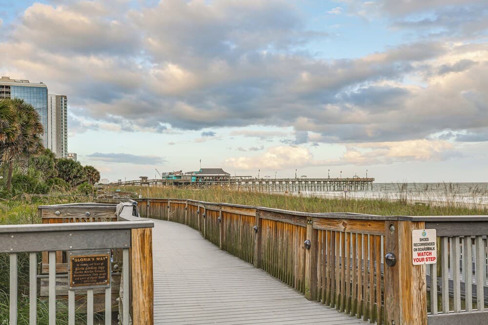 Myrtle Beach Retreat: Steps to Ocean & Pier!