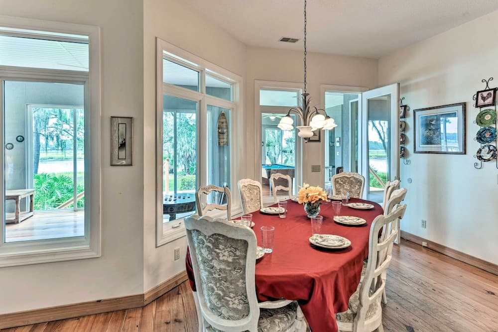 Waterfront Home w/ Shared Dock on Okatie River