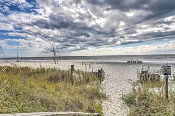 Surfside Beach Escape w/ Pool - Walk to Ocean!