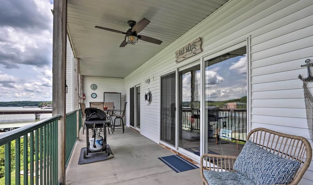 Lakefront Ozark Condo w/ Balcony & Seasonal Pool!
