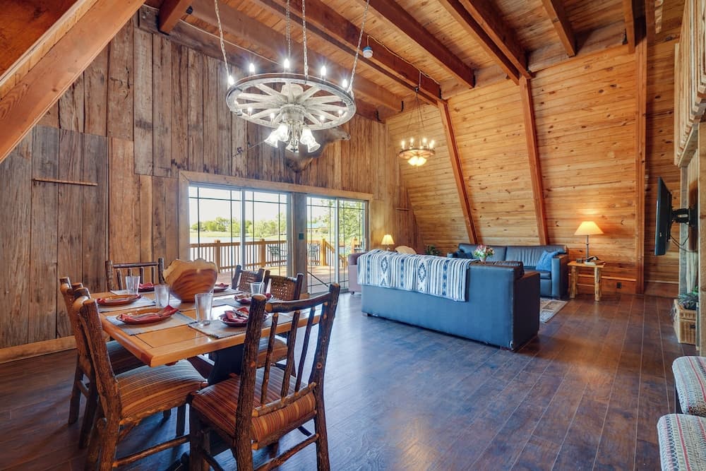 Lakefront A-frame Cabin With Community Perks