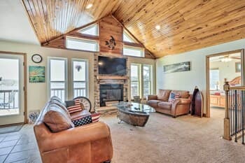 New! House w/ Deck Overlooking Lake of the Ozarks!