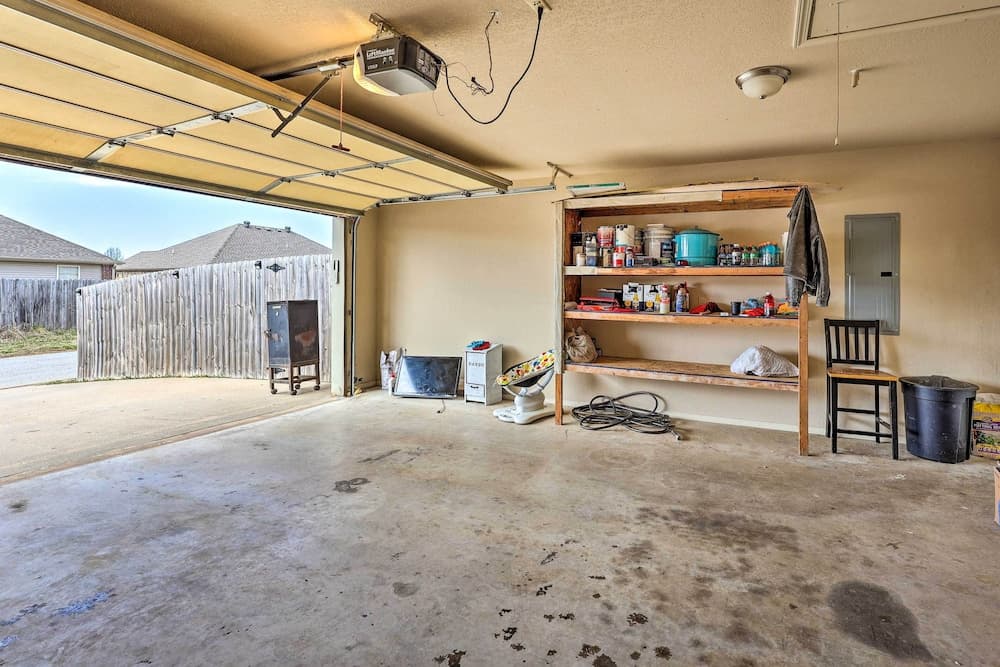 Central Bentonville Home With Fenced Yard!