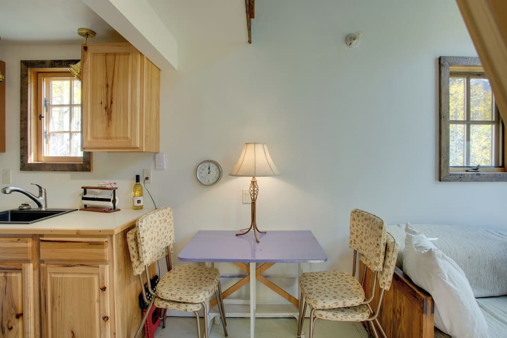 Colorful Cabin w/ Teepee, Fire Pits & Mtn Views!