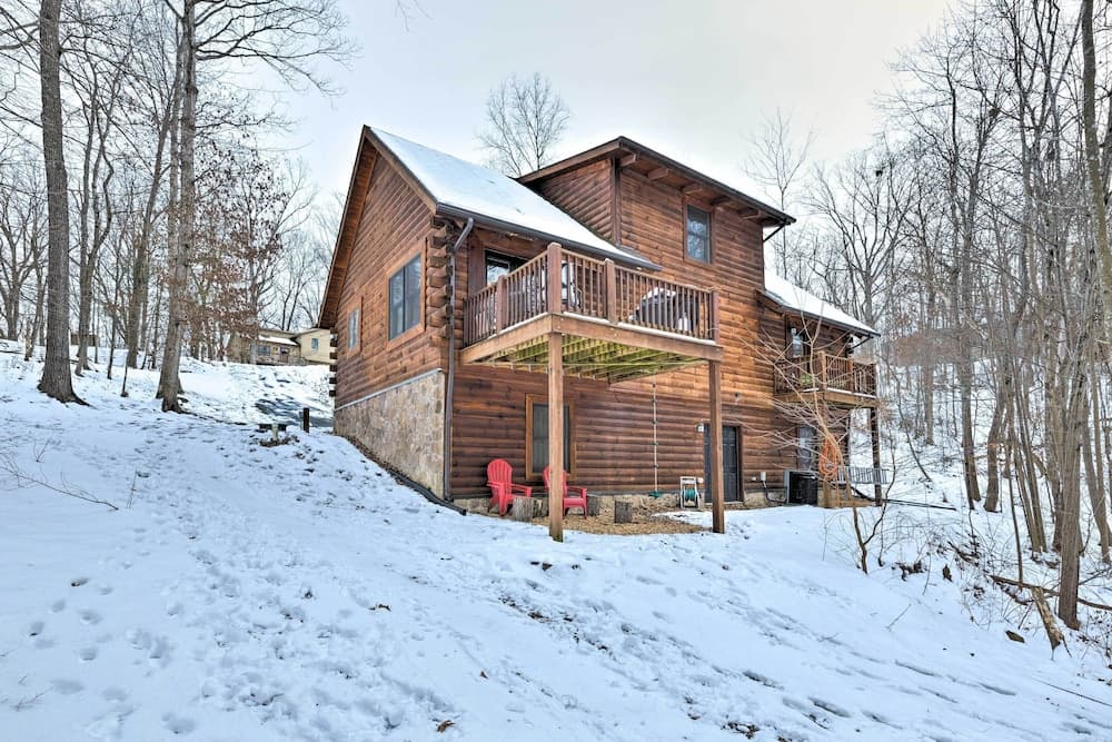 1 Mi to Slopes! Family-friendly Massanutten Cabin