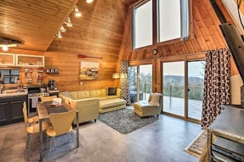 Crofton Cabin w/ Tiki Hut & Water Views!