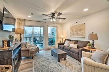 Serene Family Condo w/ Balcony & Fireplace!