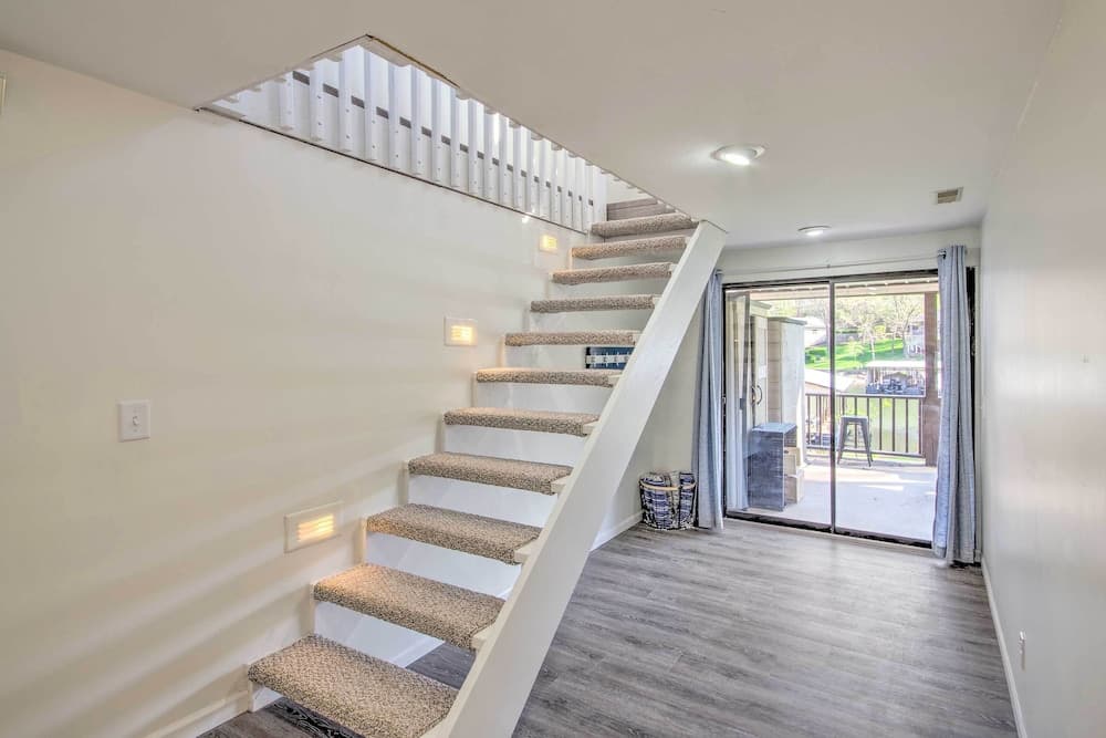 Boat Slip, Fire Pit: Lakefront Sunrise Beach Home!