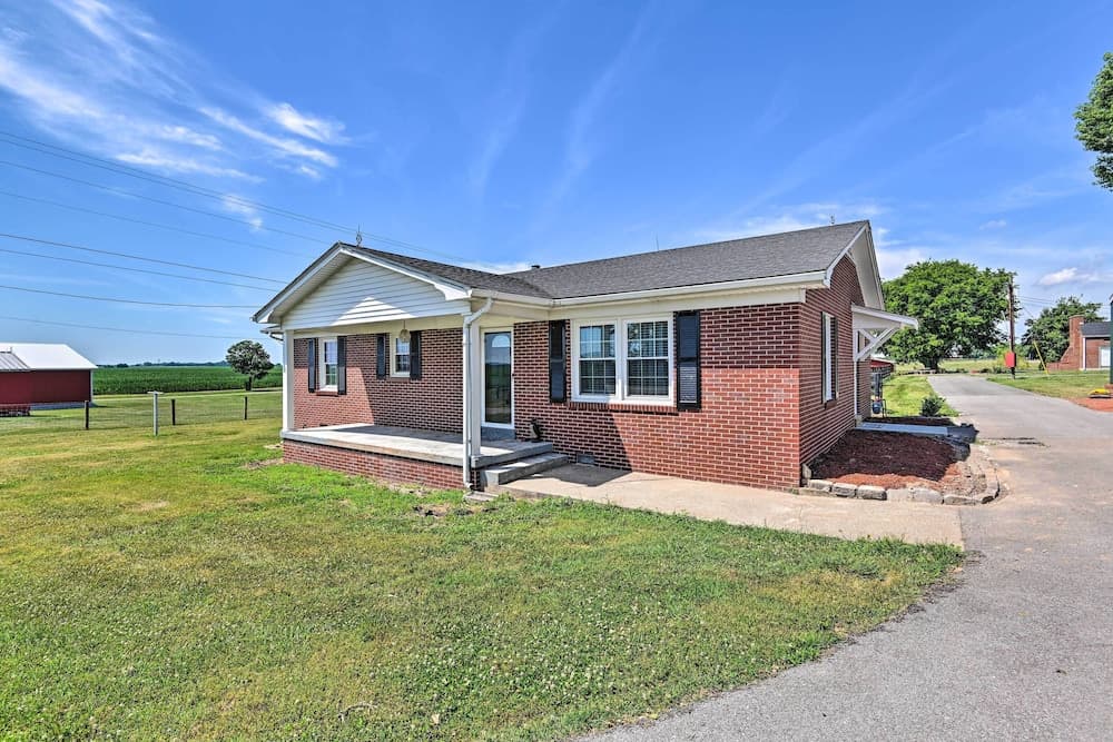 Bowling Green Farmhouse 10 Mi to Mammoth Cave