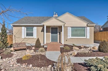 Cheerful SLC Home w/ Private Yard + Fire Pit!