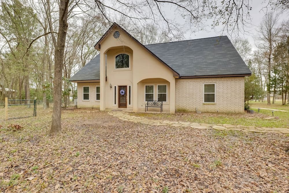 Waterfront Home w/ Boat Dock on Lake Conroe!