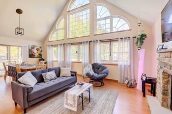 Prime Pocono Lake House w/ Game Room & Sauna!