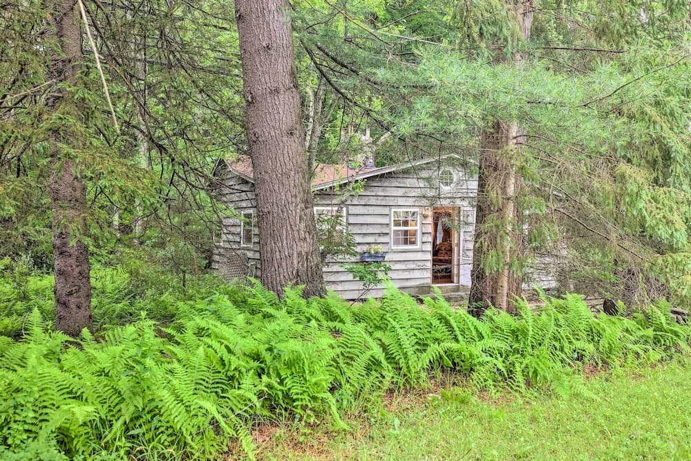Trails & Creek On-site: Tranquil Greentown Cabin