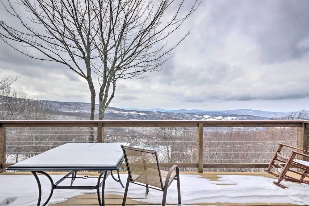 Beech Mountain Retreat w/ Open Deck: 2 Mi to Ski!