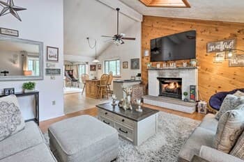 Pocono Summit Vacation Rental w/ Fire Pit!