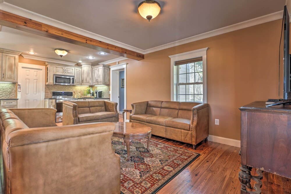 Secluded Getaway Home w/ Trails + Waterfall!