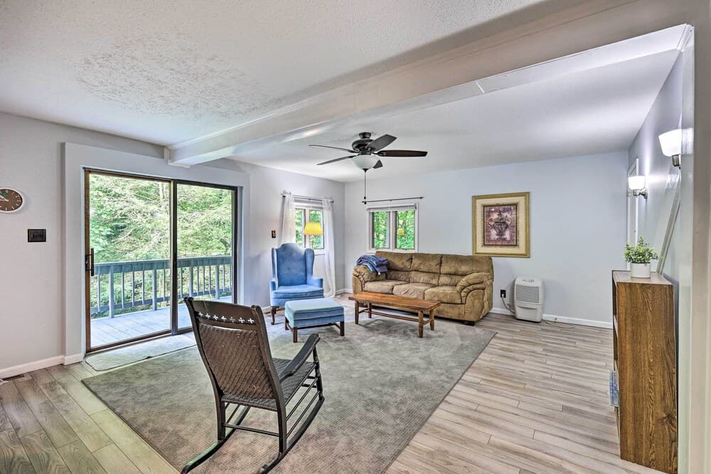 Roan Mountain Creekside Cabin: Hike & Fish!