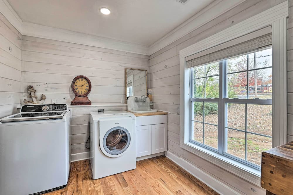 Spacious Lakefront Retreat w/ Hot Tub + Dock!