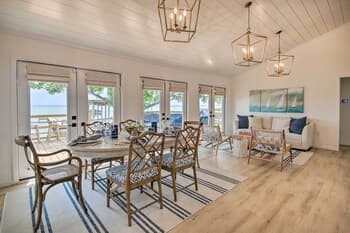 Waterfront Livingston Home w/ Dock & Porch!