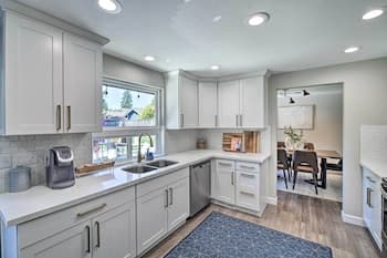 Modern Gem w/ Beautiful Backyard & Hot Tub!