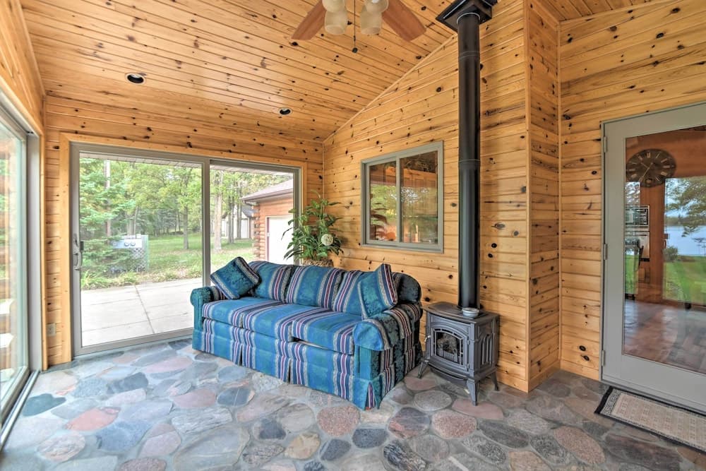 Spacious Lakefront Home w/ Patio & Boat Dock!