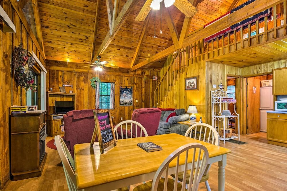 Tellico Plains Cabin - 5 Acres, Backyard Creek!