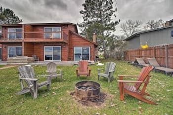 Breezy Point Escape w/ Views, Dock & Fire Pit!