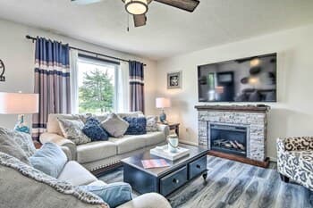 Lovely Ocean View Home w/ Deck & Backyard!